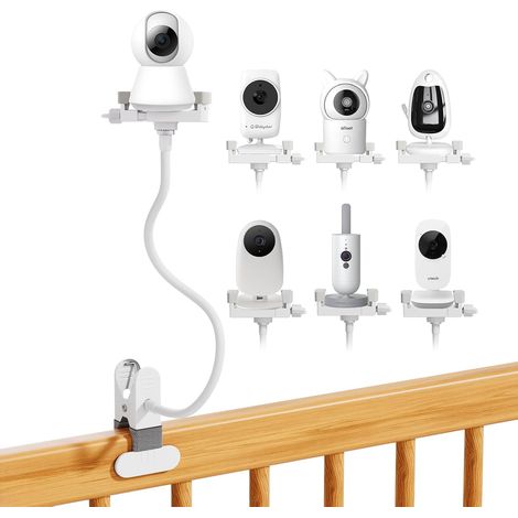 Universelle, Flexible Halterung Mit Drehbarem Gelenkarm, Bohrfreie Montage Für Babyphone Und Kamera