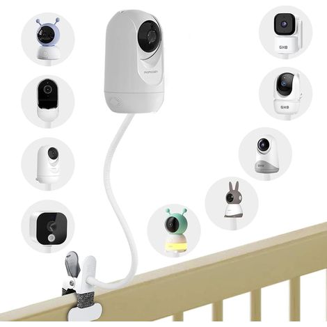 Universelle Babyphone-halterung, Flexible Befestigung, 1/4-zoll-gewinde, Kompatibel Mit Momcozy Ghb Boifun, Für Kinderzimmer