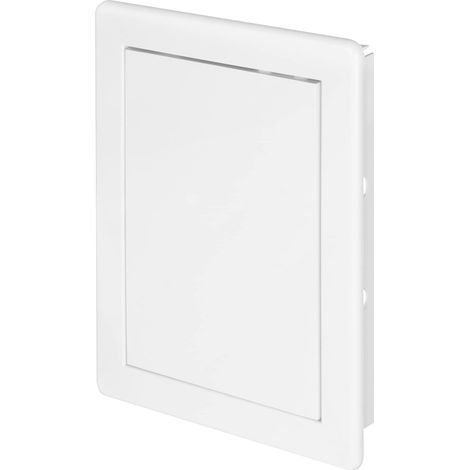 Weiße Kunststoff-zugangsklappe 150 X 200 Mm, Abnehmbare Tür, Verdecktes Scharnier, Für Sanitär- Und Elektroinstallationen