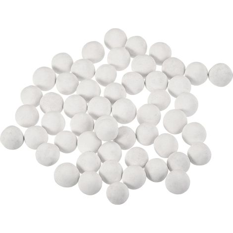 100 G Weiße Tonkugeln (7–8 Mm) Für Drainage, Belüftung, Hydrokultur, Gartenarbeit Und Dekoration
