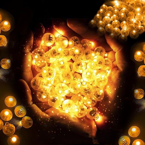 100 Mini-led-lichter, Wasserdicht, Inklusive Batterie, Für Ballons Und Partys