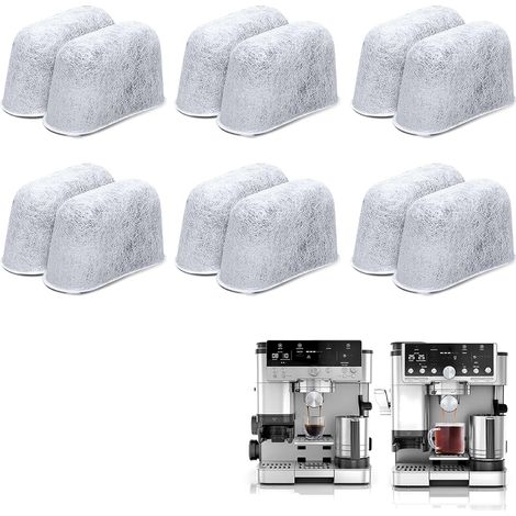 Packung Mit 12 Wasserfiltereinsätzen, Kompatibel Mit Espressomaschinen, Kaffeezubehör, Für Ninja Luxe Cafe