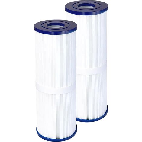2er-pack Spa-filter, 2,32 M², 338 Mm X 127 Mm, Trilobal-gewebe, Für Whirlpool Prb25-in C-4326