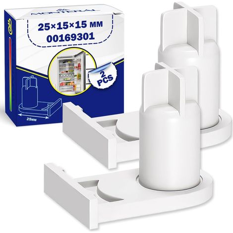Stück Türscharnierbuchsen Für Einbaukühlschränke/gefrierschränke, 25 X 15 X 15 Mm, Kompatibel Mit Bosch, Siemens Und Miele