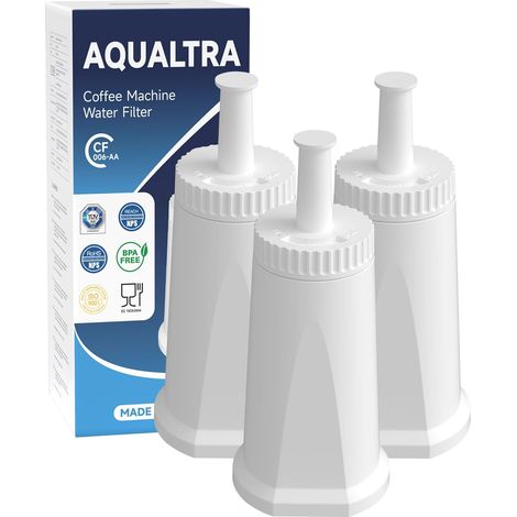 3-teiliges Wasserfilterset: Aktivkohle, Harzaustauscher, Für Kaffeemaschinen Ses008 Und Ses990