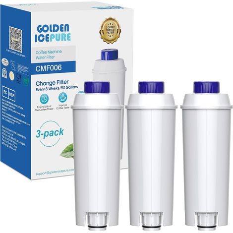 3er-pack Kaffeefilter, Kompatibel Mit Delonghi Dlsc002, Magnifica S, Dinamica, Reduziert Kalkablagerungen