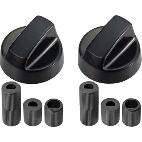 4-teiliges Herdknopf-set, 3 Adapter (6 Mm, 7 Mm, 8 Mm), Universalsteuerung Für Backofen Und Kochfeld