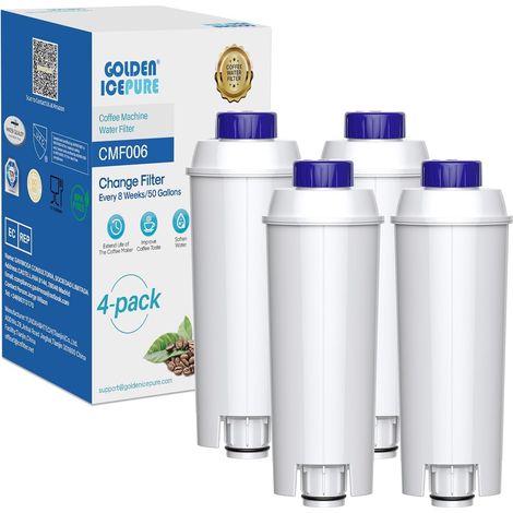 4-teiliges Wasserfilterset, Kompatibel Mit De'longhi Dlsc002, Für Ecam Esam Kaffeemaschine