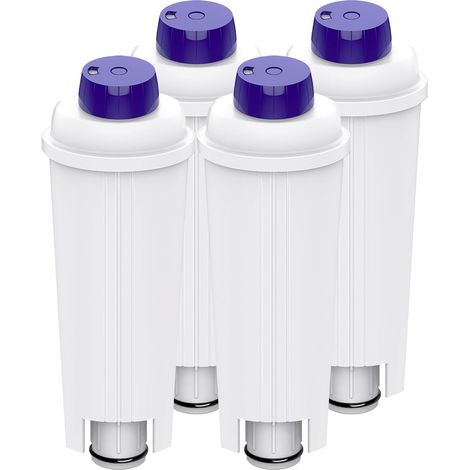 4er-pack Wasserfilter, Ionenaustauscherharz, Aktivkohle, Für Delonghi Ecam Etam Kaffeemaschinen