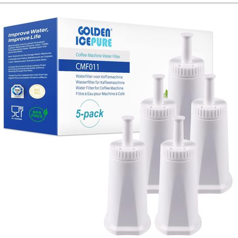5-teiliges Wasserfilterset, Kompatibel Mit Den Kaffeemaschinen Barista Ses008, Ses810 Und Ses880
