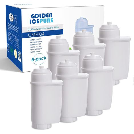 6-teiliges Wasserfilterset, Aktivkohle, Harz, Antikalk, Für Siemens Eq Kaffeemaschinen