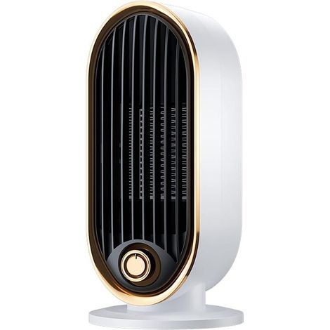 Tragbares Heizgerät, Elektrischer Heizkörper, Einstellbarer Thermostat, 800 W Leises, Tragbares Heizgerät, Ptc-keramik-heizelement, Warm-/kalt-umschaltung, Überhitzungsschutz