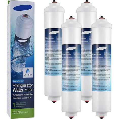 4er-pack Wasserfilter, Kühlschrank, Samsung, Lg, Aktivkohle, Da29-10105j, Haushalt