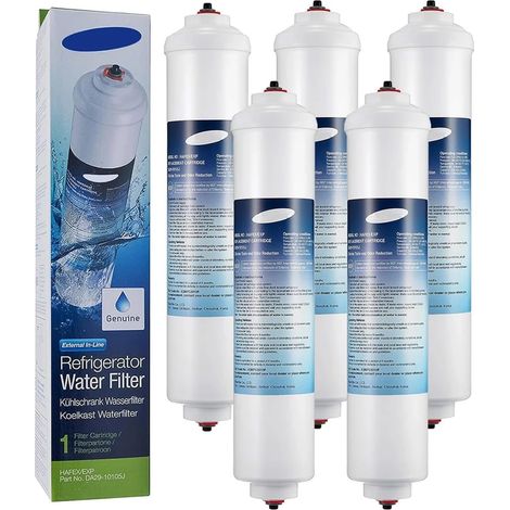 5er-pack Wasserfilter, Kühlschrank, Samsung, Lg, Aktivkohle, Da29-10105j, Haushalt