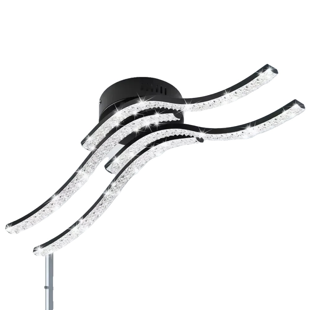 Deckenleuchte, Modernes Design, Energieeffiziente Led, A, Kaltweiß