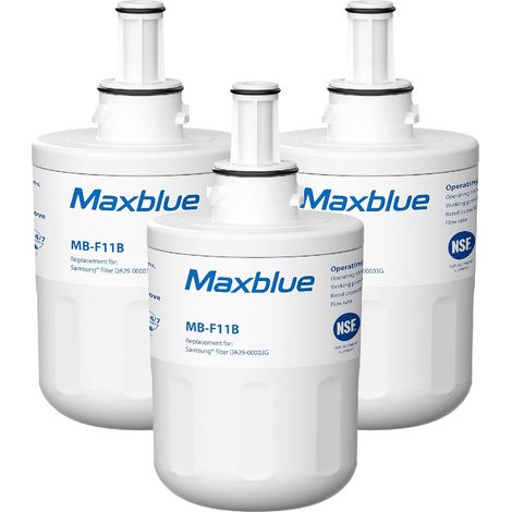Maxblue Da29-00003g Wasserfilter Für Samsung® Aqua Pure Plus Da29-00003g, Da29-00003b, Da29-00003a, Da97-06317a, Da61-00159a, Hafcu1/xaa, Hafin2/exp, App100, Wss-1, Wf289, Verpackung Kann Variieren (3