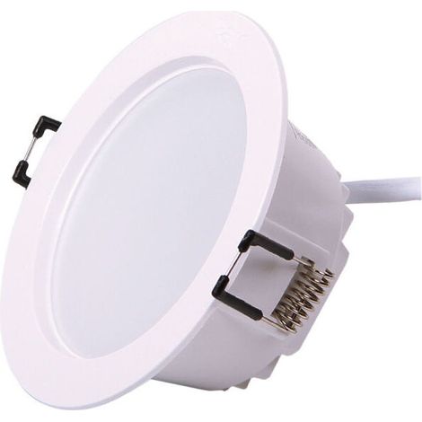 Led-einbaustrahler 7w, Ip44 Wasserdicht, Rund, Nicht Dimmbar, Für Bad Und Küche, 3er-pack (neutralweiß 4000k)