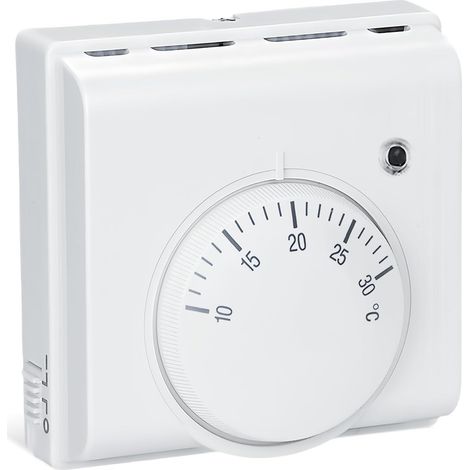 Mechanischer Raumthermostat, 220 V, Messbereich 10–30 °c, Genauigkeit ±1 °c, Für Fußbodenheizung, Für Zuhause