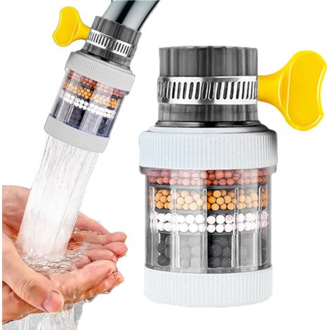Gesunder Trinkwasserfilter, Leitungswasserreiniger, Spritzwassergeschützt, Geeignet Für Den Wasserhahn In Der Küche Zu Haushalt