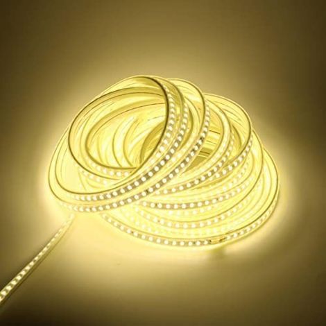 X 6 M Led-streifenleuchte, Ip67, 4000 K Weiß, Eu-steckerkabel, Für Garten Und Küche