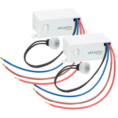 Dämmerungsschalter, Lichtsensor Ip65, Weiß, 230 V, Innen/außen