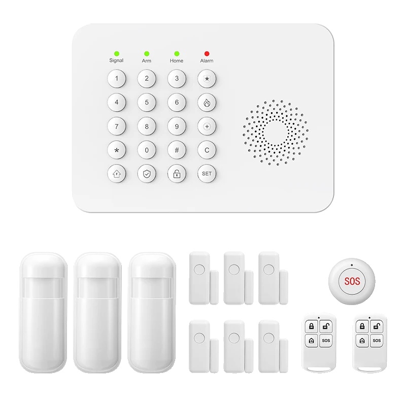 Diebstahlsicherungssystem, Drahtlose Verbindung, Smart-home-kompatibilität, A02 Gsm Kit D