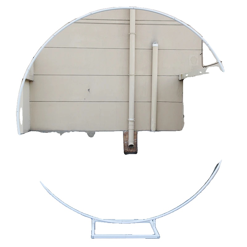 Ballonbogen, Metallständer, Mehrzweckdekoration, Weiss-a, 2,2 M (7,2 Fuß)-a