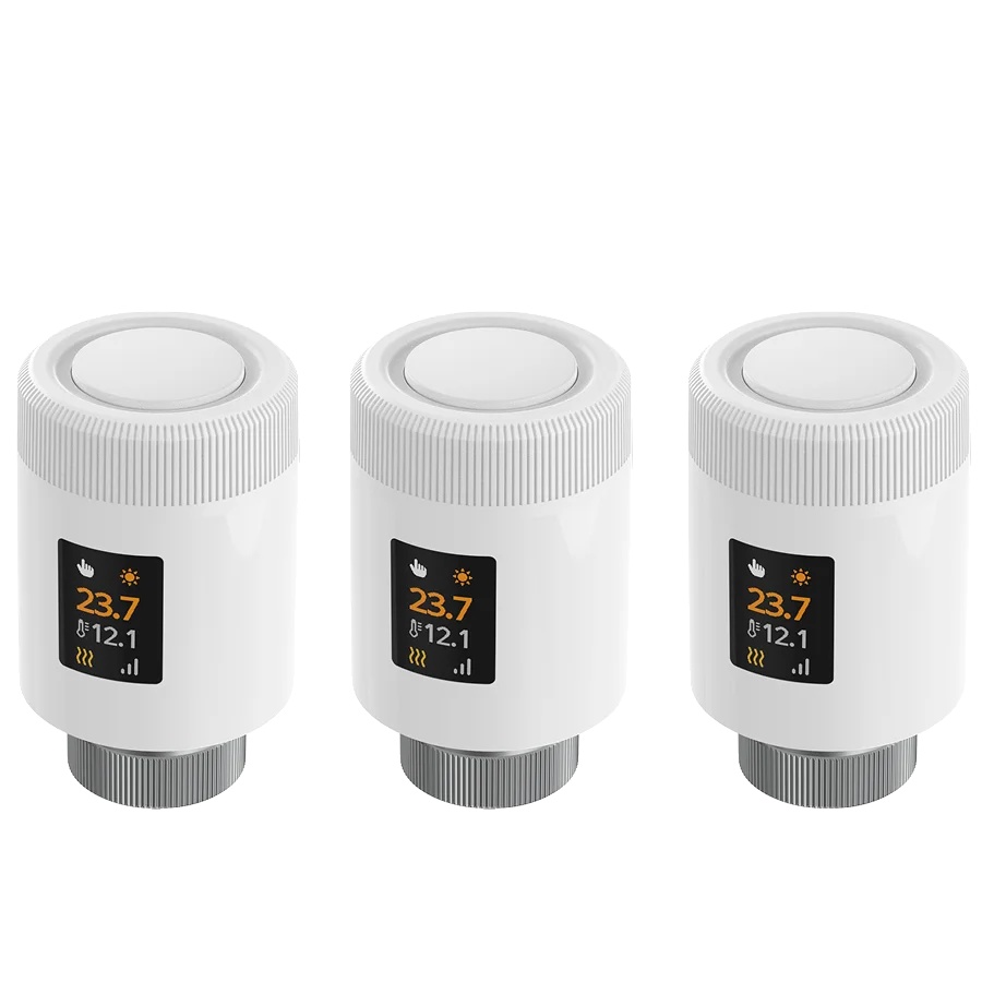 Thermostatventil Für Heizkörper, Wi-fi 6-konnektivität, Energieeffizient, Wifi-3pcs