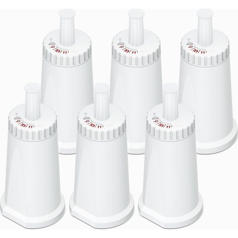 6er-pack Ersatzwasserfilter Für Sage Kaffeemaschinen, Kompatibel Mit Sage Barista Express Pro, Wasserfilter Für Die Modelle Ses810/ses880/ses920/ses980/ses990/ses875/ses008/bes008