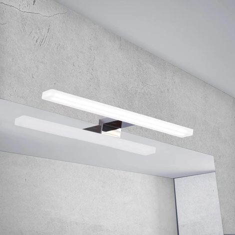 30 Cm 5w 600lm Led-badezimmerspiegelleuchte, 230v Badezimmerspiegel-wandleuchte, Kaltweiß 6000k, Ip44 Wasserdichte Badezimmerlampe, Mattiertes Acryl (30cm-6000k)