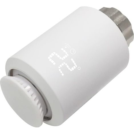 Zigbee-thermostat-heizkörperkopf, Programmierbares Intelligentes Thermostatventil, Heizkörperthermostat Mit Alexa/google Assistant, Steuerung Per Smart Life App, Tuya Zigbee-gateway Erforderlich