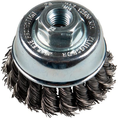 Klingspor BT 600 Z Topfbürsten gezopft ohne Ring Anzahl Reihen 1, 65 mm Gewinde M 14 0,5 Stahl