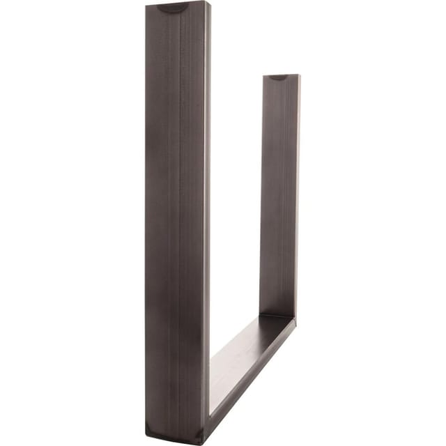 Simausrom - Bankkufe Regular Slim Höhe 412mm - Bankgestell mit 100kg Tragkraft, Schwarzstahl schutzlackiert