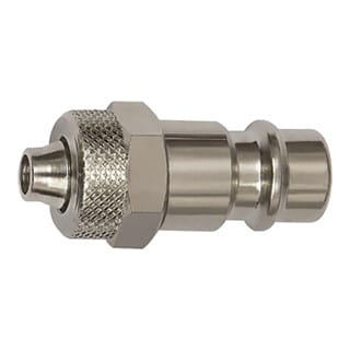 Nippel für Kupplungen nw 7,2 - nw 7,8, Stahl, für Schlauch 12x9 - Riegler