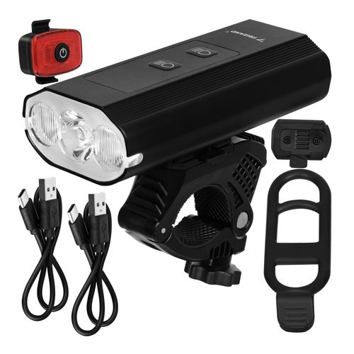1300 Lm Led-fahrradlicht-set, Usb-c, Ip65 Wasserdicht