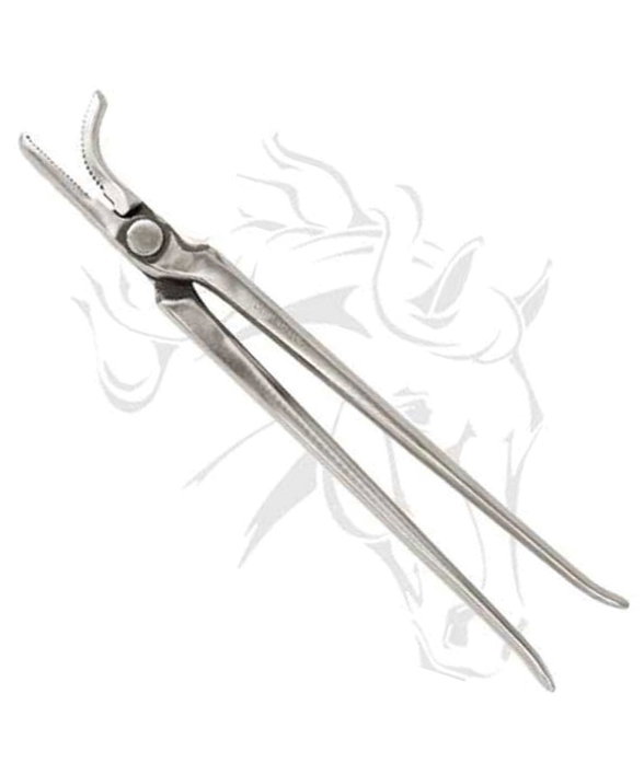 Bassoli 14" Nagelzieher Aus Satiniertem Stahl