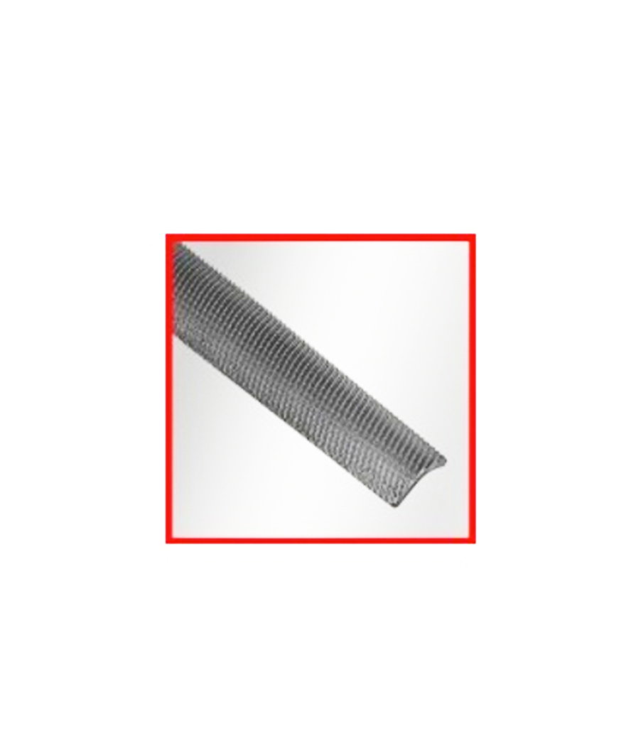 Bassoli Halbrunde 14" Gefräste Feile Für Die Aluminiumbearbeitung