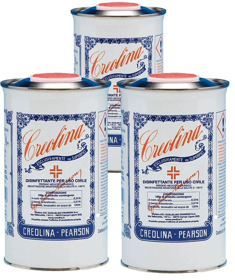 Multipack Creoline Pearson Desinfektionsmittel Für Den Zivilen Und Tierärztlichen Gebrauch 3x1000 Ml