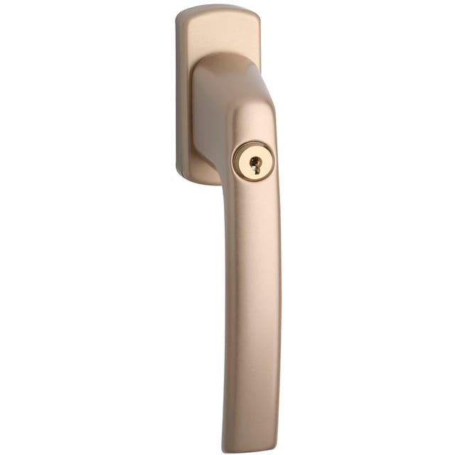 Maco - Fenstergriff harmony - Sperrzylinder, vk 7x35 mm, Alu bronze eloxiert