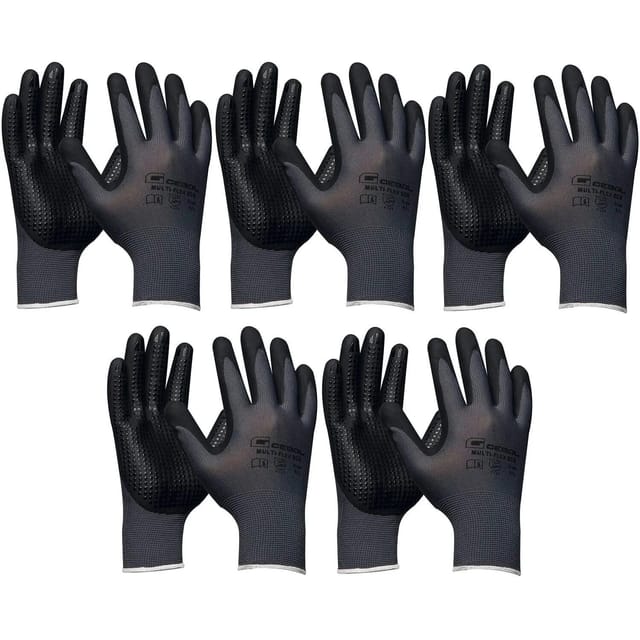 vasalat Arbeitshandschuhe Gebol Multi Flex Eco Handschuhe mit Noppen Größe 11, XXL - 5 Paar