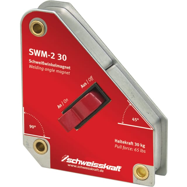 Schweißkraft Schaltbarer Schweißwinkelmagnet SWM-2 30, 1790029