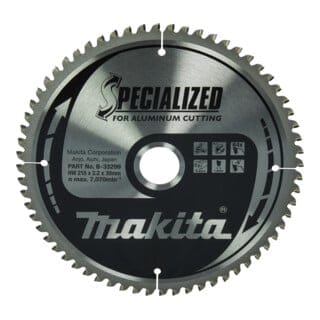 Sägeblatt specialized 216x30x64Z - Makita