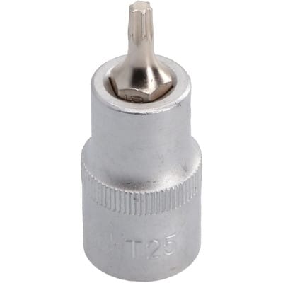 Brilliant Tools - 1/2' Torx-Bit-Stecknuss, 55 mm lang, T27