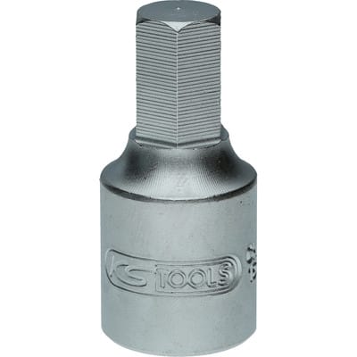3/8' Öldienst-Bit-Stecknuss für Innensechskant-Schrauben, 10 mm