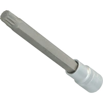 Brilliant Tools - 1/2' Vielzahn-Bit-Stecknuss, 140 mm lang, M8