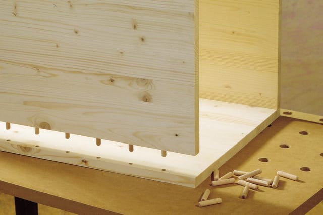 Langholzdübel 8,0 x 40 mm Dübel - Wolfcraft