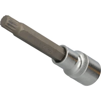 Brilliant Tools - 1/2' Vielzahn-Bit-Stecknuss, 100 mm lang, M5