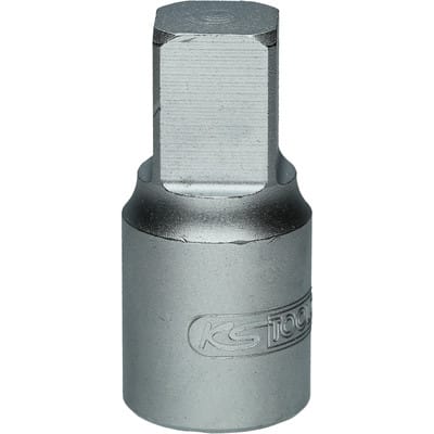 3/8' Öldienst-Bit-Stecknuss für Innenvierkant-Schrauben, 12 mm