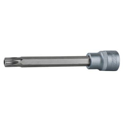 3/8' Bit-Stecknuss Torx mit Stirnlochbohrung, lang, TB15
