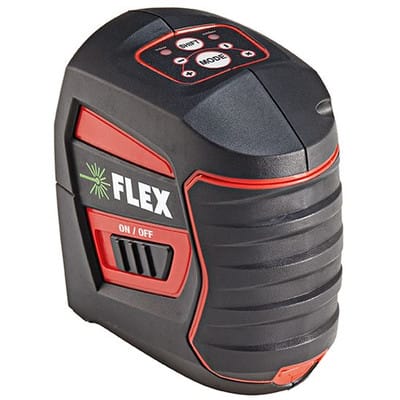 Flex Kreuzlinien-Laser Grün ALC 2/1-G/R mit Empfängermodus